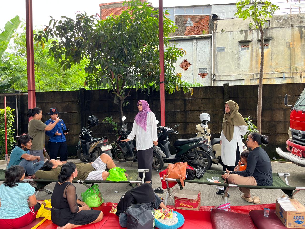 Monitoring Kondisi Banjir di Kecamatan Benda