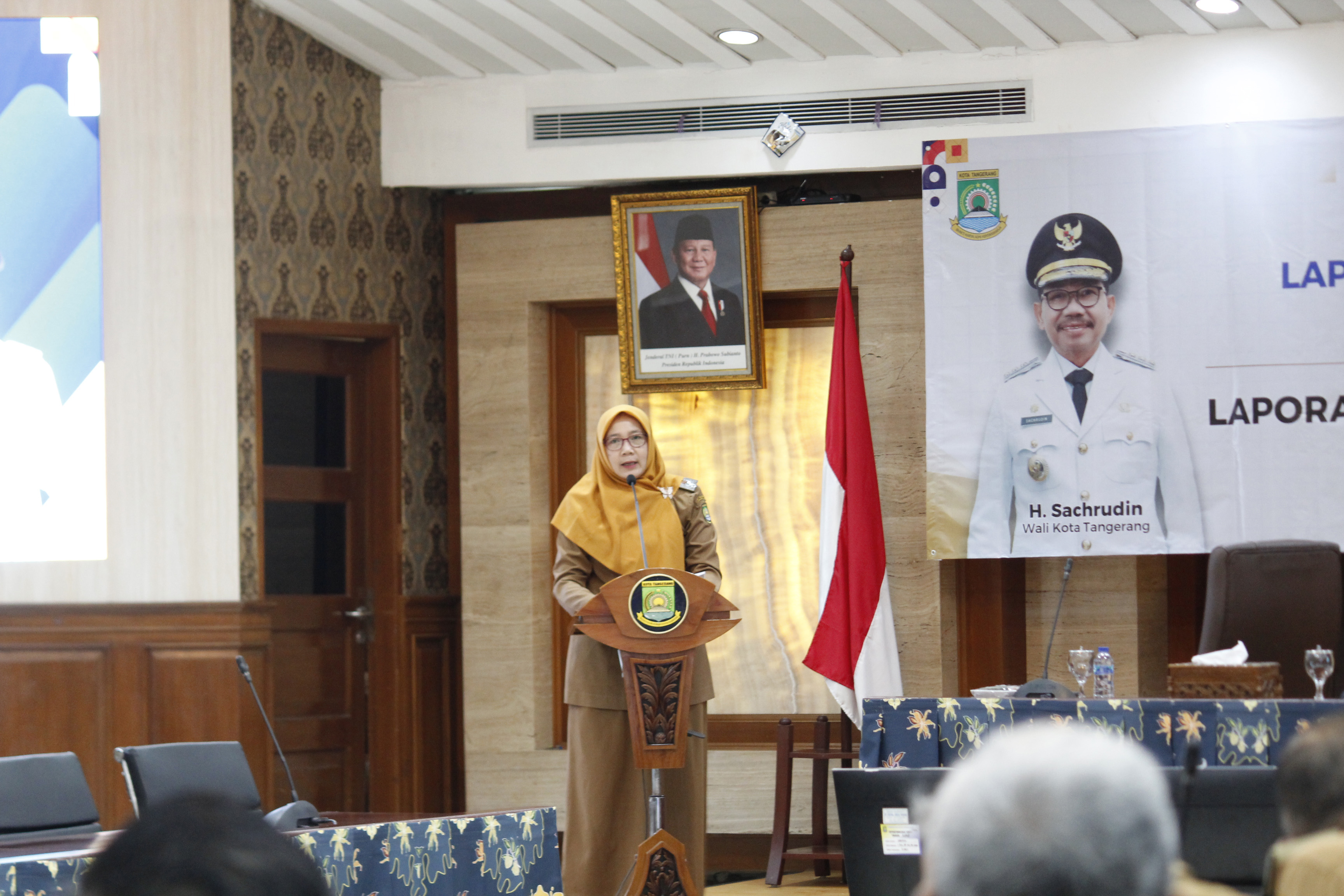 Pembukaan Penyusunan Laporan Capaian Akuntabilitas Kinerja Pemerintah Kota Tangerang Tahun 2024 dan Penyelenggaraan LKPJ Kota Tangerang Tahun 2025